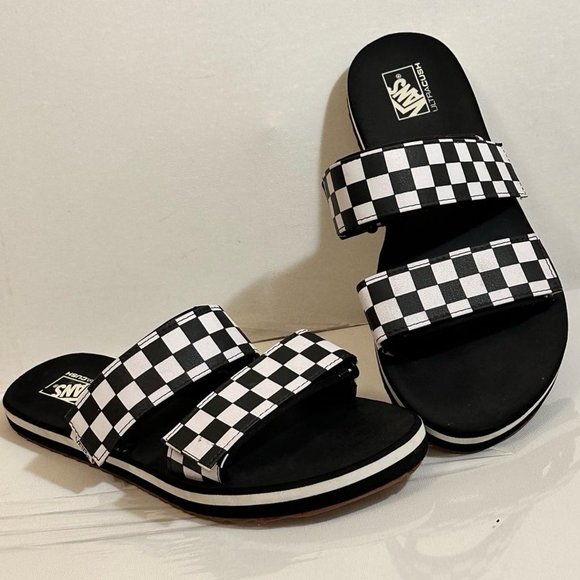 Vans Checkered Sandals - Picture 1 of 6